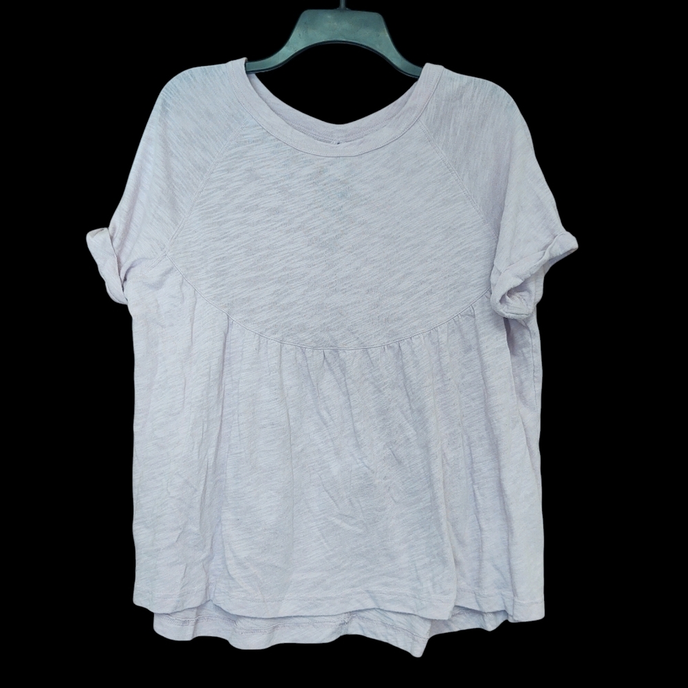 Preloved AE Outfitters Pale Lavendar Oversized Short Sleeve Top XS